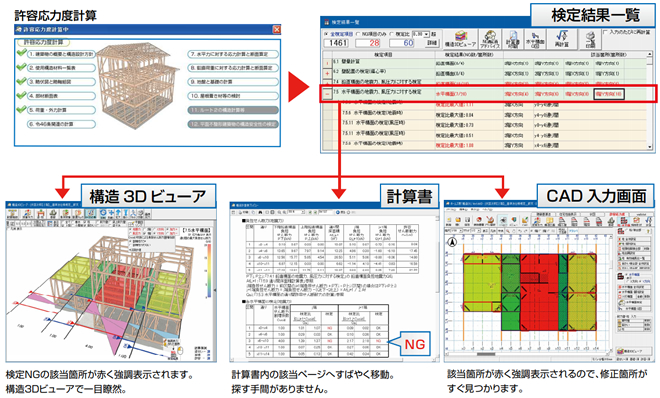 検定NG箇所を3Dでチェック 検定NG箇所を3Dでチェック