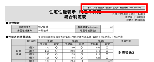 認定番号の表記 認定番号の表記
