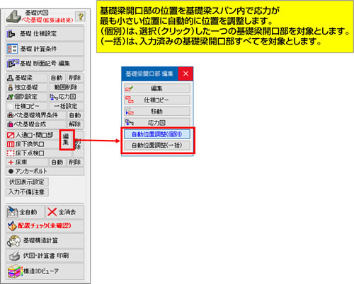 最適位置設定